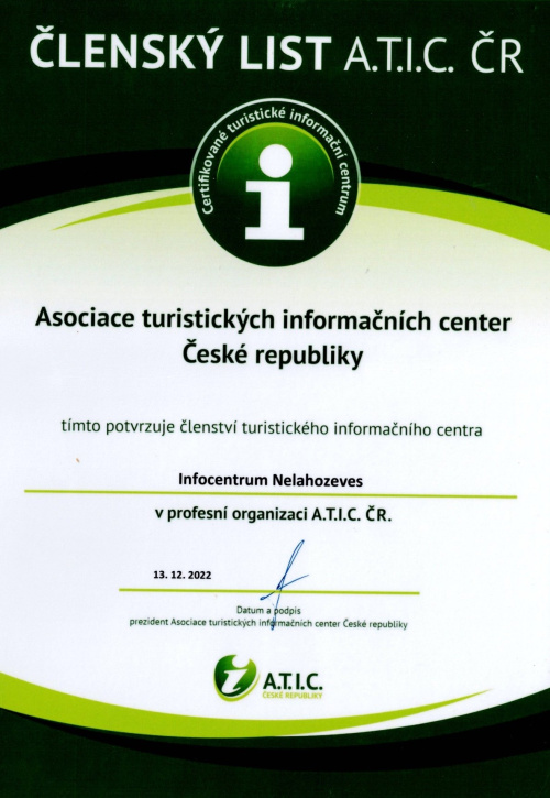 Členský list ATIC
