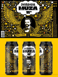 Unikátní plechovka piva Dvořákova Múza