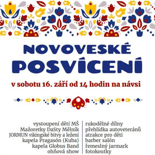 Plakát Novoveské posvícení 2023