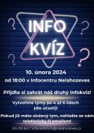 Plakát na Info kvíz 