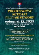 Předvánoční setkání (nejen) se seniory