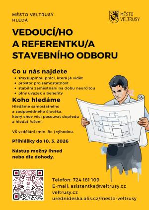 Výběrové řízení - město Veltrusy