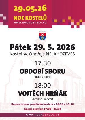 Noc kostelů 2026